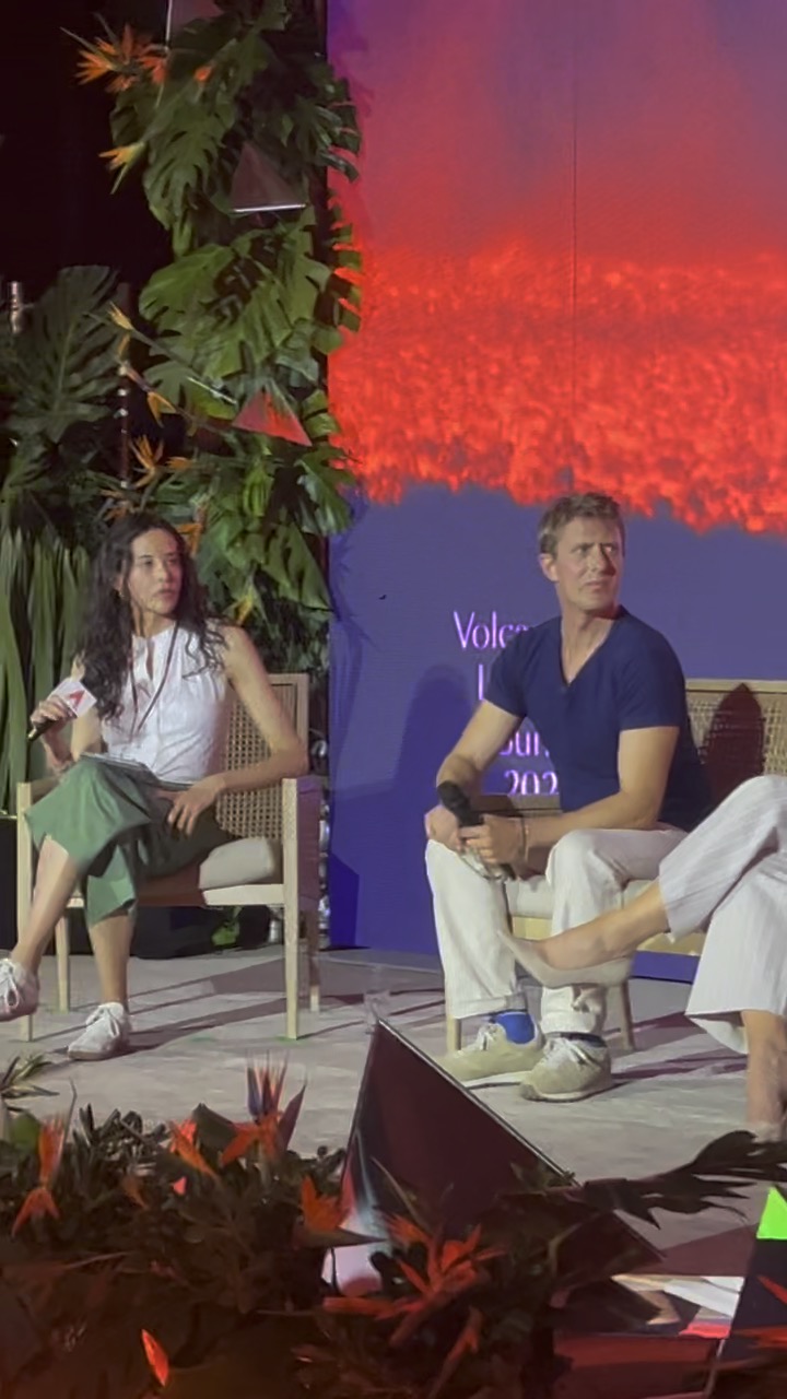 Volcano Summit — Peter Weltman on stage